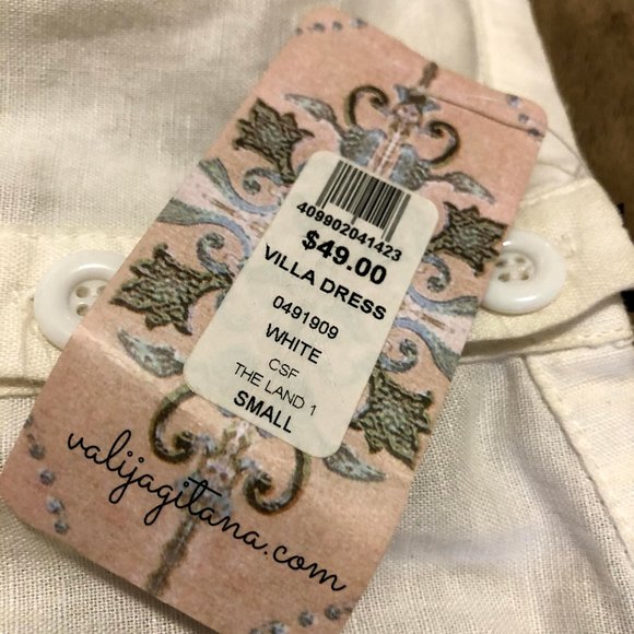 White beach flow dress - Picture 4 of 6